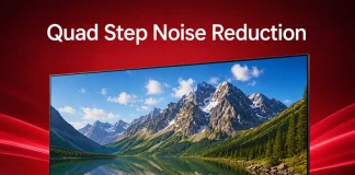 Quad Step Noise Reduction nas TVs LG, o que é