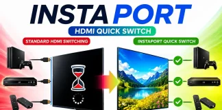 O que é HDMI Quick Switch (InstaPort)?