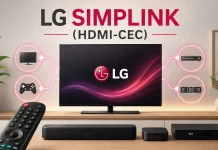 LG SIMPLINK (HDMI-CEC), como funciona e como ativá-lo