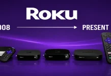 Dispositivos e TVs Roku de 2008 até os dias atuais