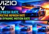 Taxa de atualização das TVs Vizio, Effective Refresh Rate e Dynamic Motion Rate