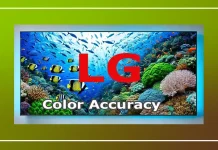 O que é a precisão de cores nas TVs LG?