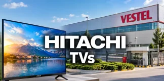Onde são fabricadas as TVs Hitachi e quem as fabrica?