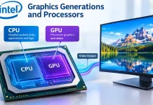 Intel Graphics gerações e processadores