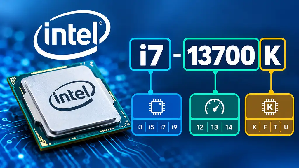 Intel processor model numbers explained