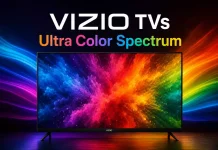 O que é Ultra Color Spectrum nas TVs Vizio?