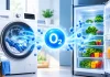 O que é Active Oxygen em máquinas de lavar e geladeiras?