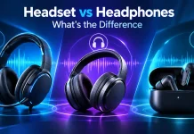 Headset e fones de ouvido, qual é a diferença?
