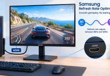 O que é o Refresh Rate Optimizer nos monitores Samsung